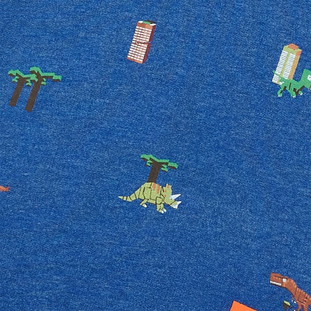 Kindertrui 128 gemêleerd donkerblauw is nu te koop bij PeponiXL, paradijselijk wonen!