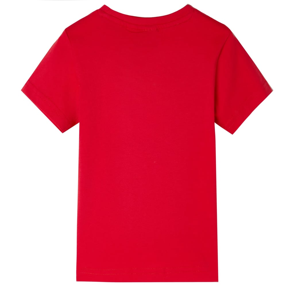 Kindershirt 140 rood is nu te koop bij PeponiXL, paradijselijk wonen!