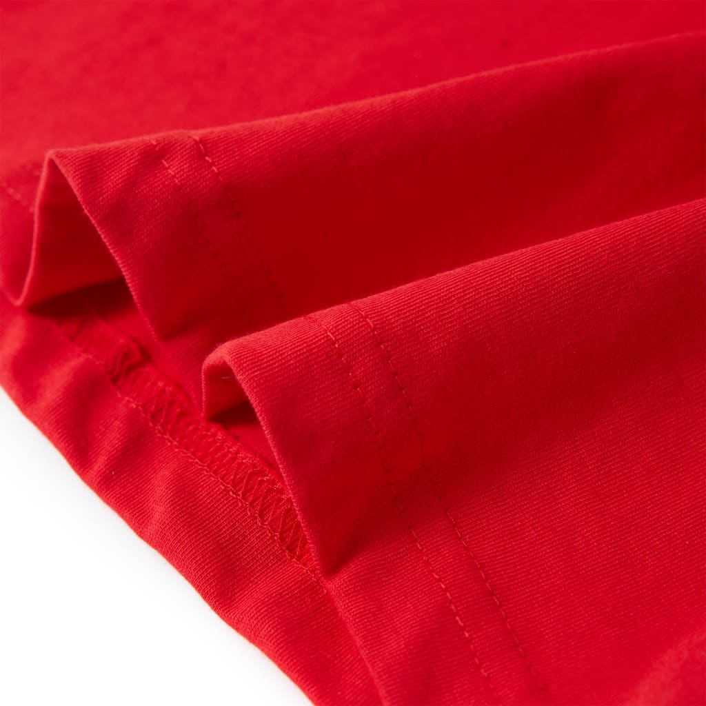 Kindershirt 140 rood is nu te koop bij PeponiXL, paradijselijk wonen!