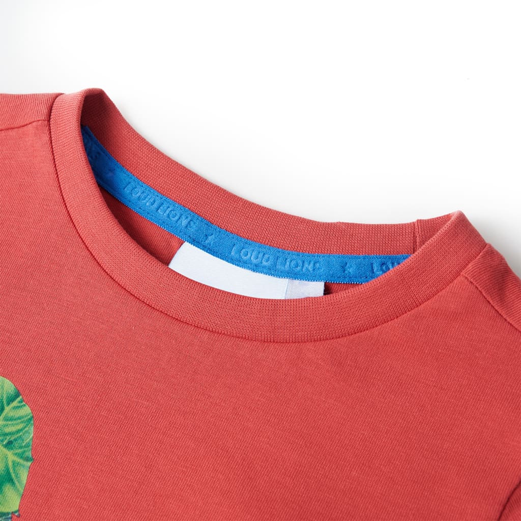 Kindershirt 140 rood is nu te koop bij PeponiXL, paradijselijk wonen!