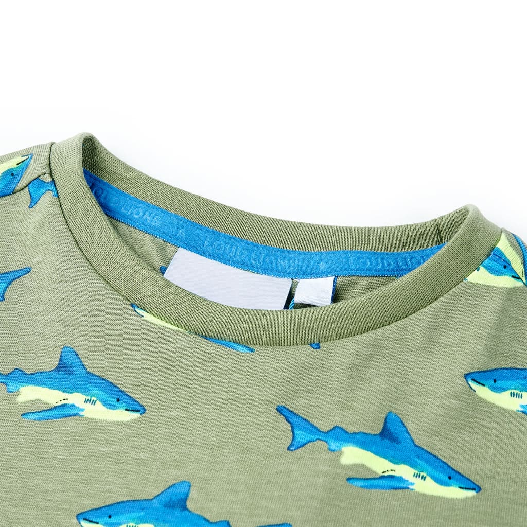 Kindershirt 128 lichtkakikleurig is nu te koop bij PeponiXL, paradijselijk wonen!