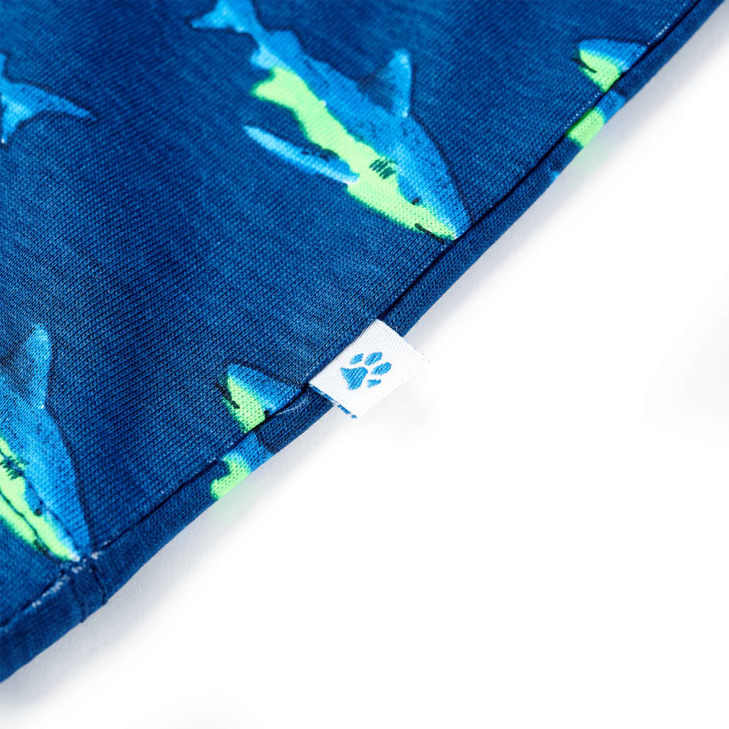 Kindershirt 92 donkerblauw is nu te koop bij PeponiXL, paradijselijk wonen!