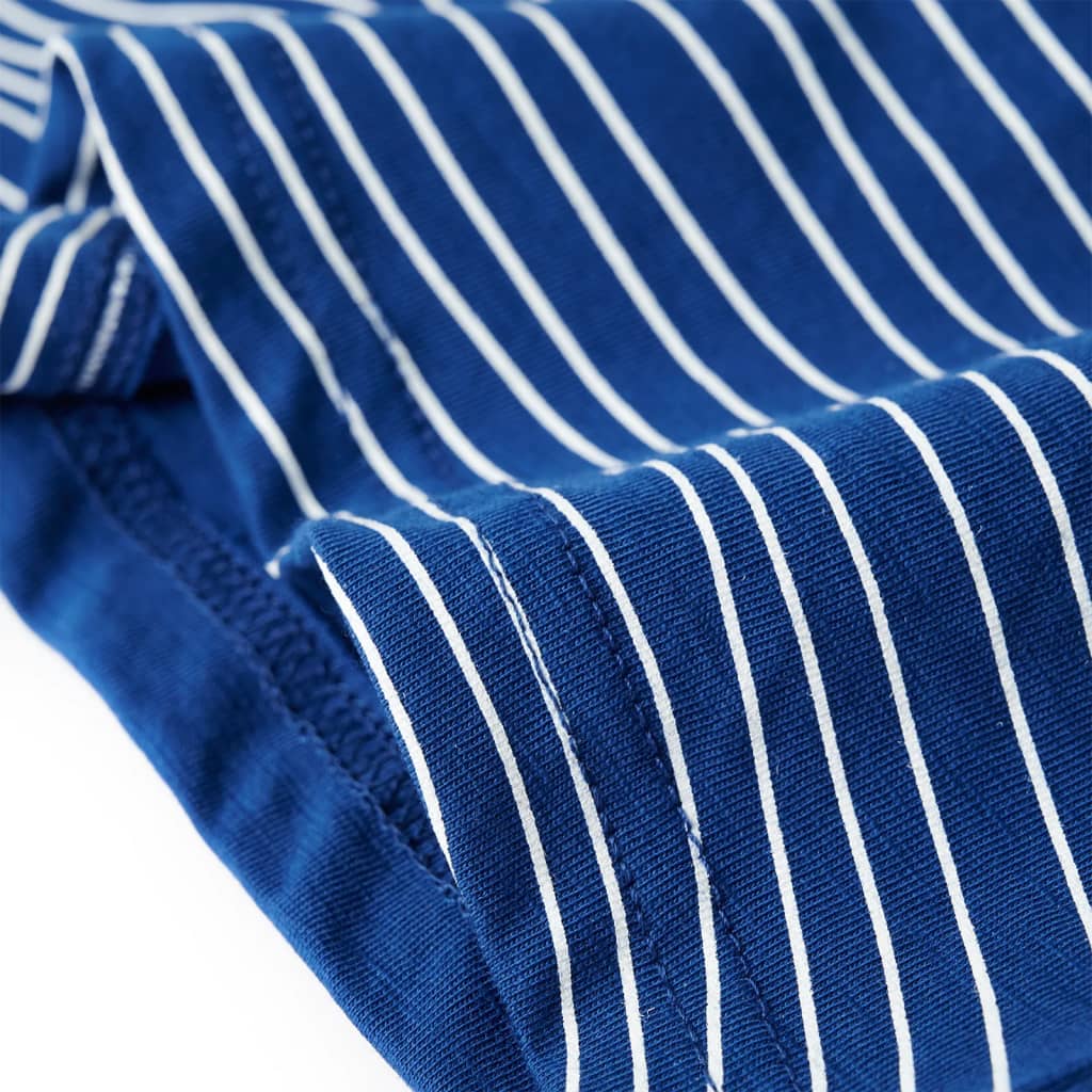 Kindershirt 128 donkerblauw is nu te koop bij PeponiXL, paradijselijk wonen!