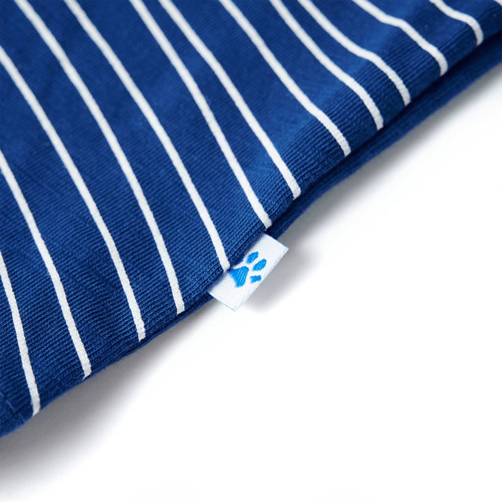 Kindershirt 140 donkerblauw is nu te koop bij PeponiXL, paradijselijk wonen!