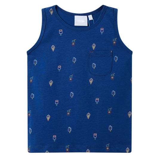 Kindertopje 140 donkerblauw is nu te koop bij PeponiXL, paradijselijk wonen!