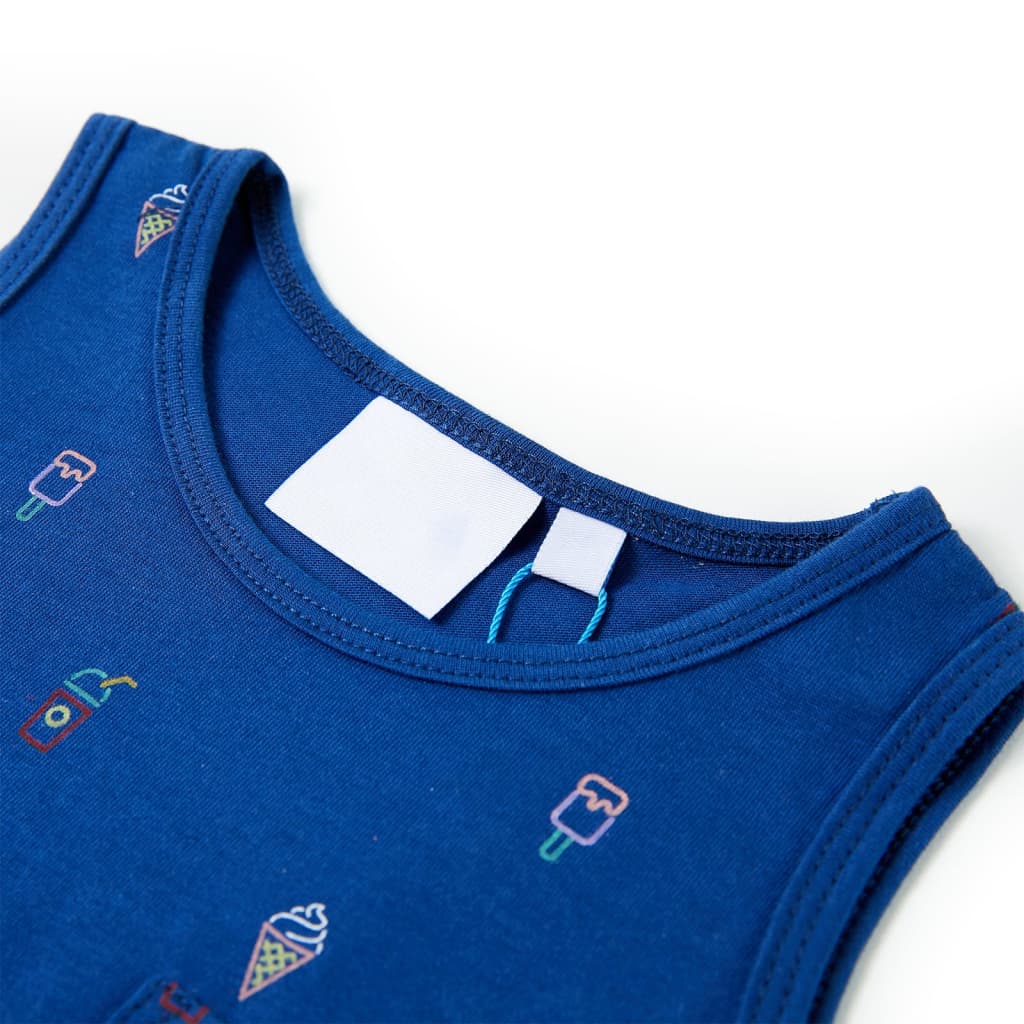 Kindertopje 140 donkerblauw is nu te koop bij PeponiXL, paradijselijk wonen!