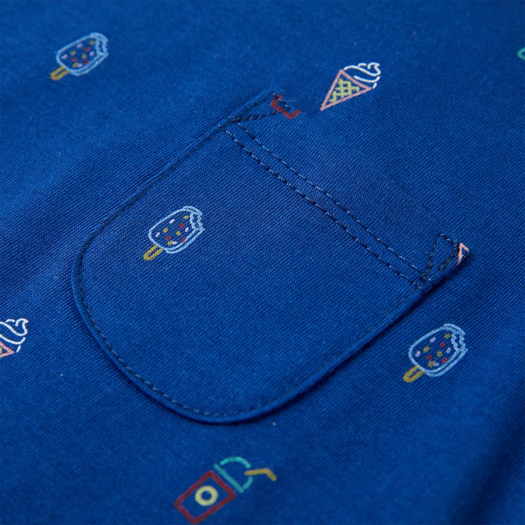 Kindertopje 140 donkerblauw is nu te koop bij PeponiXL, paradijselijk wonen!