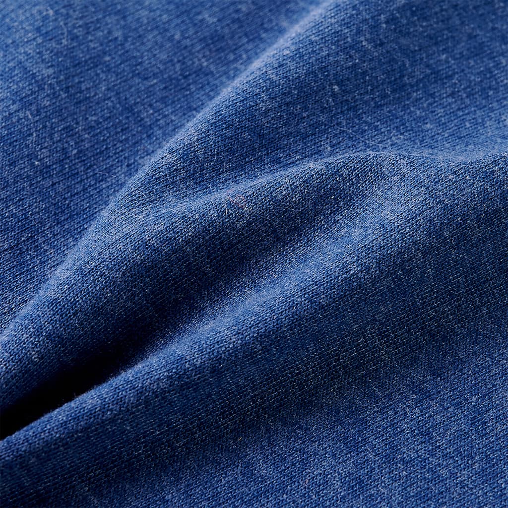 Kindershorts met trekkoord 116 gemêleerd donkerblauw is nu te koop bij PeponiXL, paradijselijk wonen!