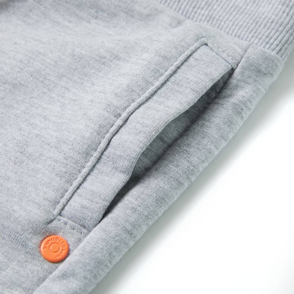 Kindershorts met trekkoord 104 grijs is nu te koop bij PeponiXL, paradijselijk wonen!