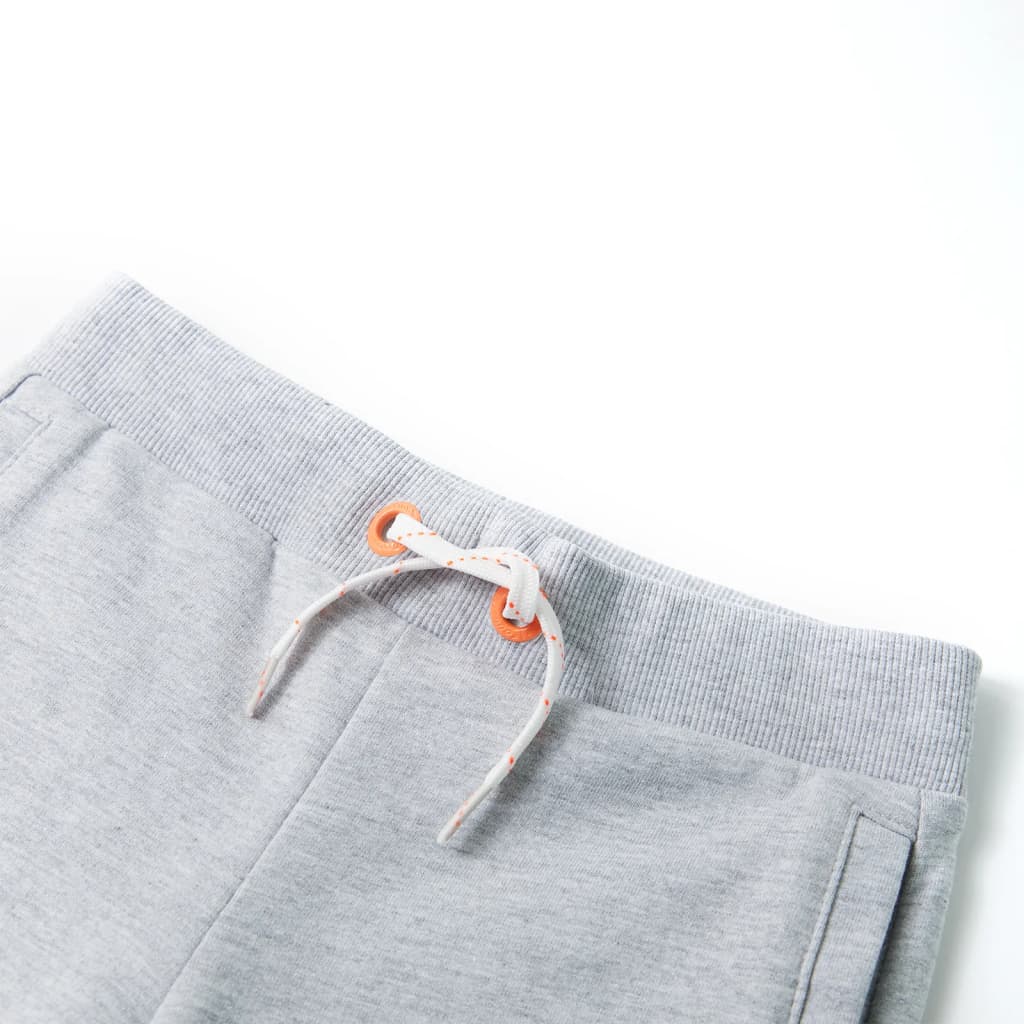 Kindershorts met trekkoord 128 grijs is nu te koop bij PeponiXL, paradijselijk wonen!
