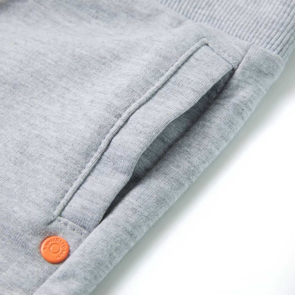 Kindershorts met trekkoord 128 grijs is nu te koop bij PeponiXL, paradijselijk wonen!