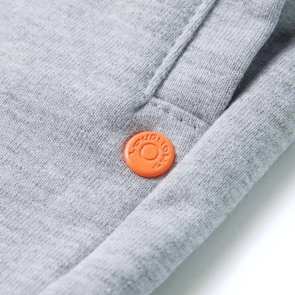 Kindershorts met trekkoord 128 grijs is nu te koop bij PeponiXL, paradijselijk wonen!