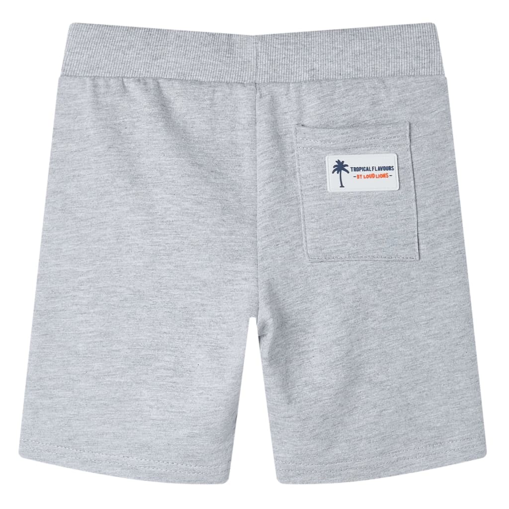 Kindershorts met trekkoord 140 grijs is nu te koop bij PeponiXL, paradijselijk wonen!