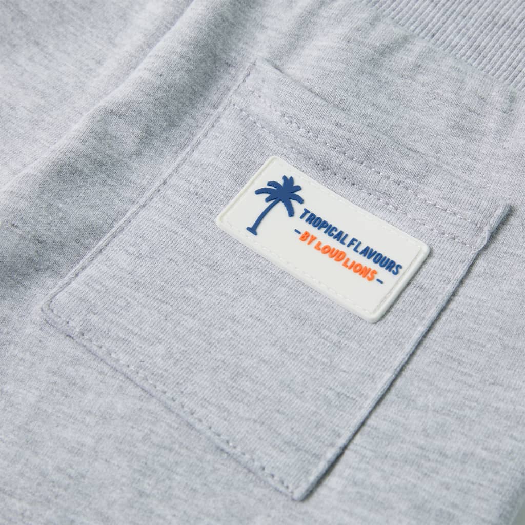 Kindershorts met trekkoord 140 grijs is nu te koop bij PeponiXL, paradijselijk wonen!