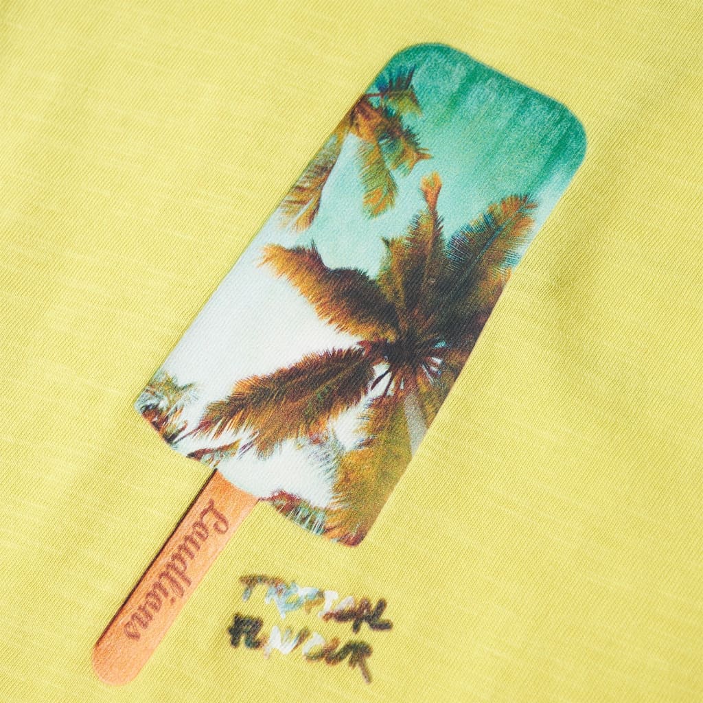 Kindershirt 116 geel is nu te koop bij PeponiXL, paradijselijk wonen!