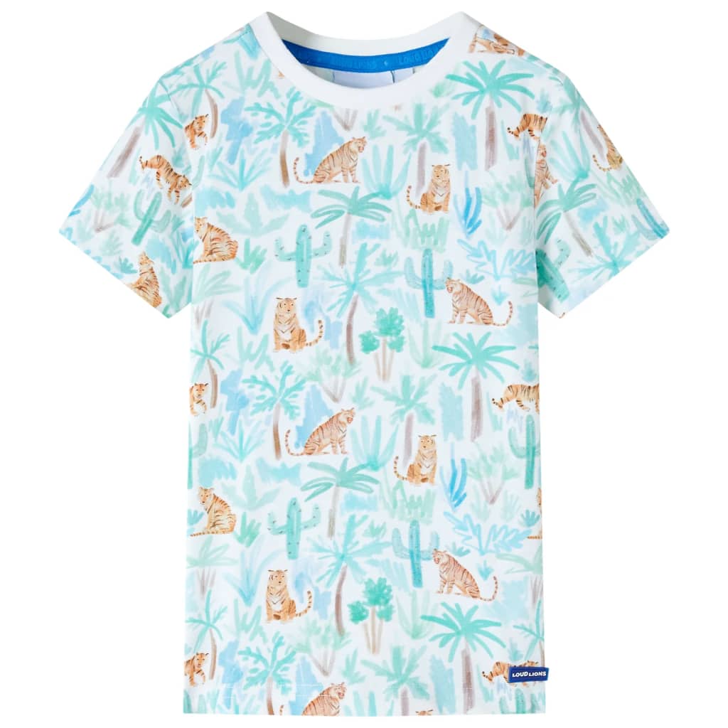 Kindershirt 104 ecru is nu te koop bij PeponiXL, paradijselijk wonen!