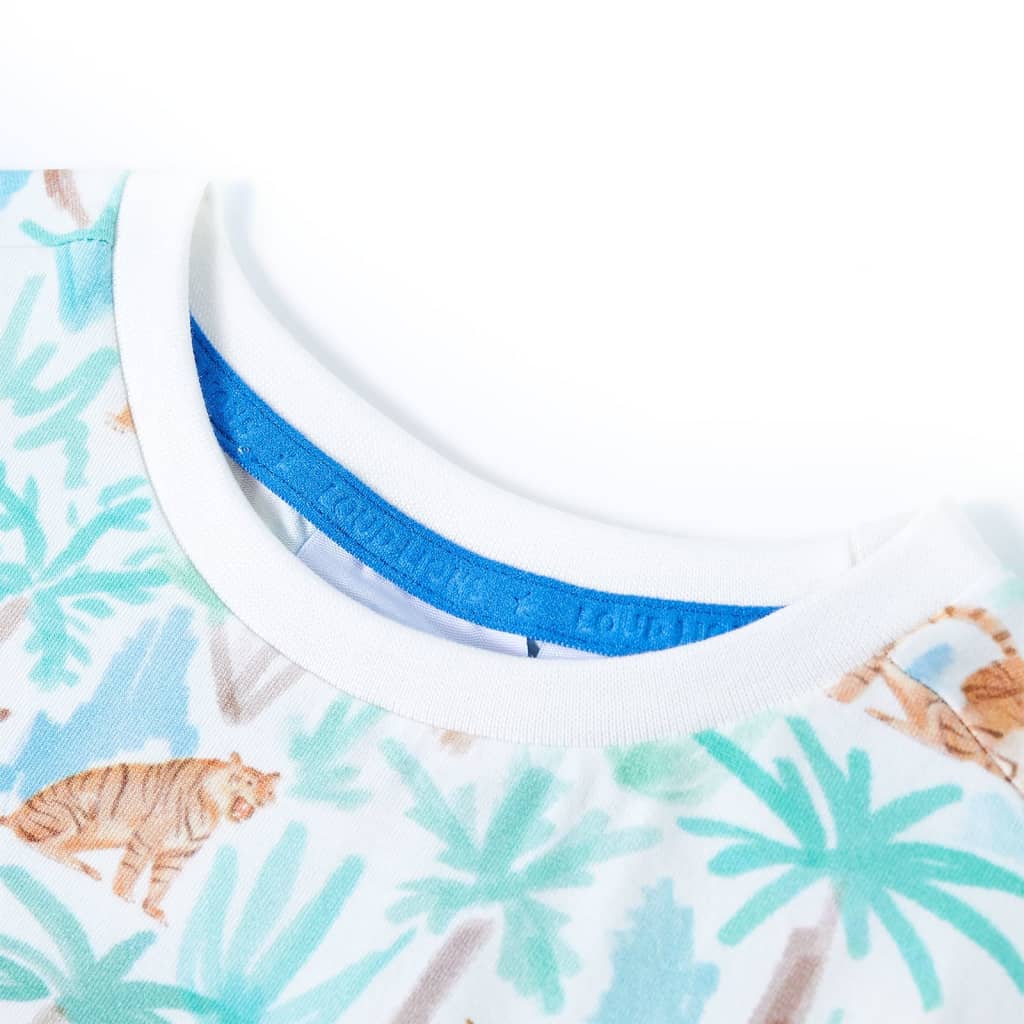 Kindershirt 104 ecru is nu te koop bij PeponiXL, paradijselijk wonen!