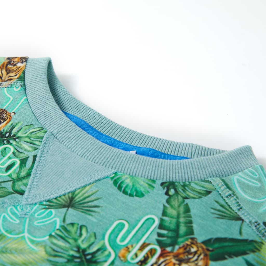 Kindertrui 92 gemêleerd lichtgroen is nu te koop bij PeponiXL, paradijselijk wonen!