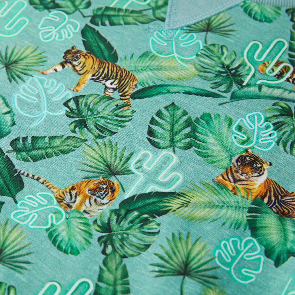 Kindertrui 92 gemêleerd lichtgroen is nu te koop bij PeponiXL, paradijselijk wonen!