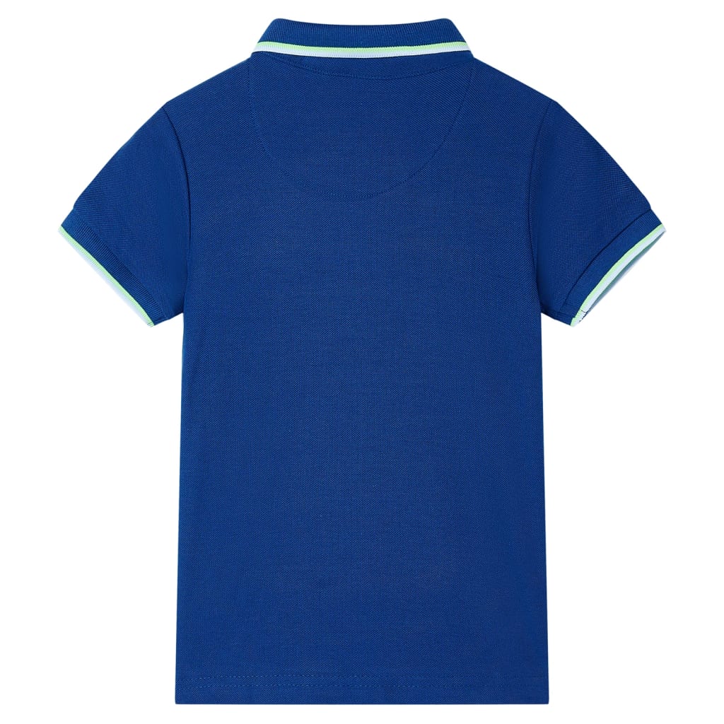 Kinderpoloshirt 104 donkerblauw is nu te koop bij PeponiXL, paradijselijk wonen!