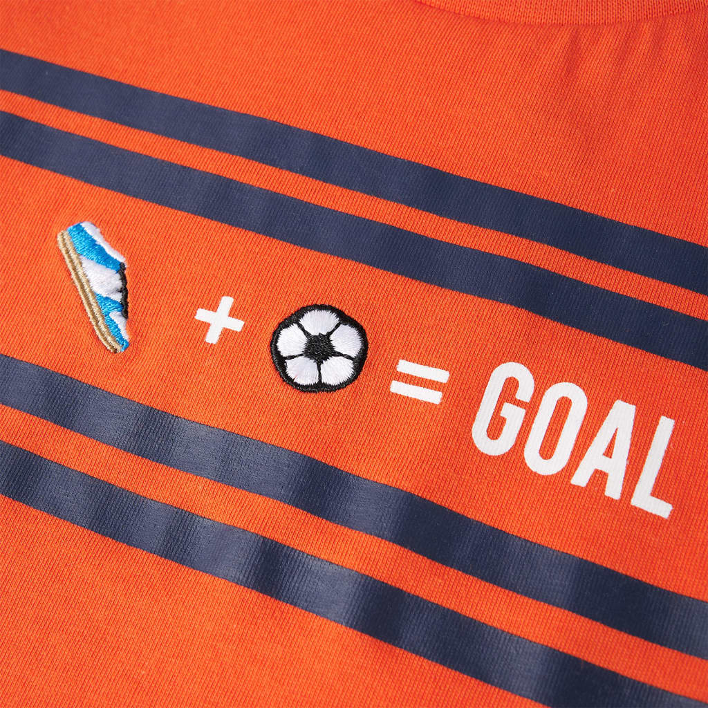 Kindershirt 128 donkeroranje is nu te koop bij PeponiXL, paradijselijk wonen!