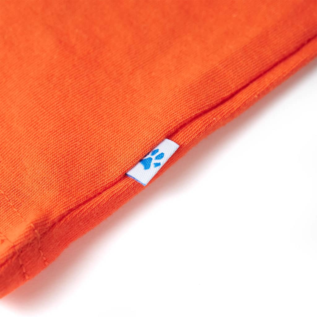Kindershirt 128 donkeroranje is nu te koop bij PeponiXL, paradijselijk wonen!