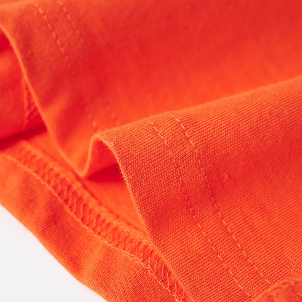 Kindershirt 128 donkeroranje is nu te koop bij PeponiXL, paradijselijk wonen!
