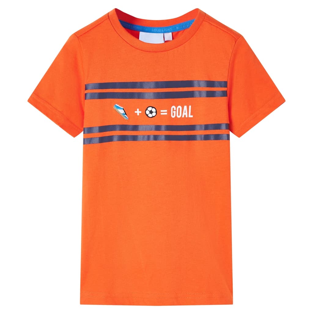 Kindershirt 140 donkeroranje is nu te koop bij PeponiXL, paradijselijk wonen!