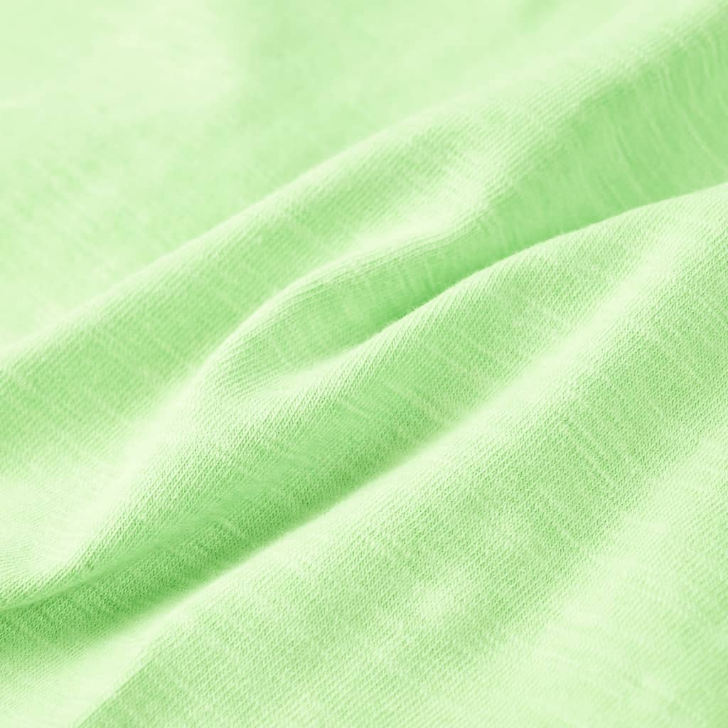 Kindershirt 128 neongroen is nu te koop bij PeponiXL, paradijselijk wonen!
