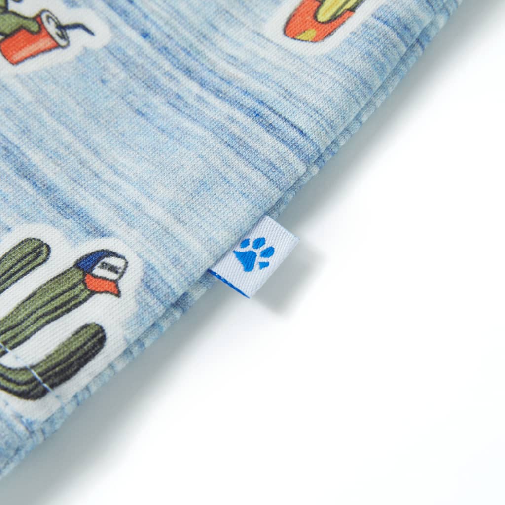 Kindershirt 140 gemengd blauw is nu te koop bij PeponiXL, paradijselijk wonen!