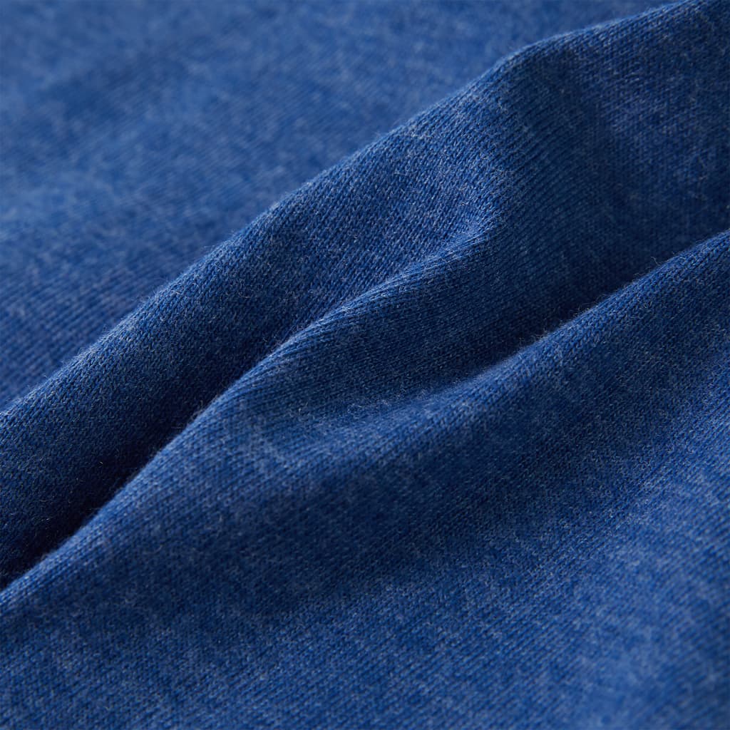 Kindertopje 116 gemêleerd donkerblauw is nu te koop bij PeponiXL, paradijselijk wonen!