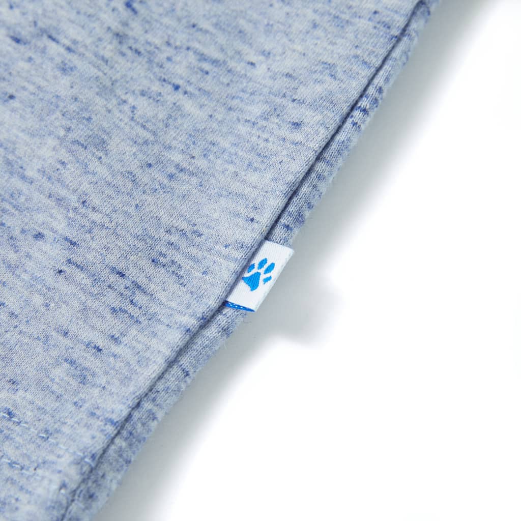 Kindertopje 140 gemêleerd blauw is nu te koop bij PeponiXL, paradijselijk wonen!