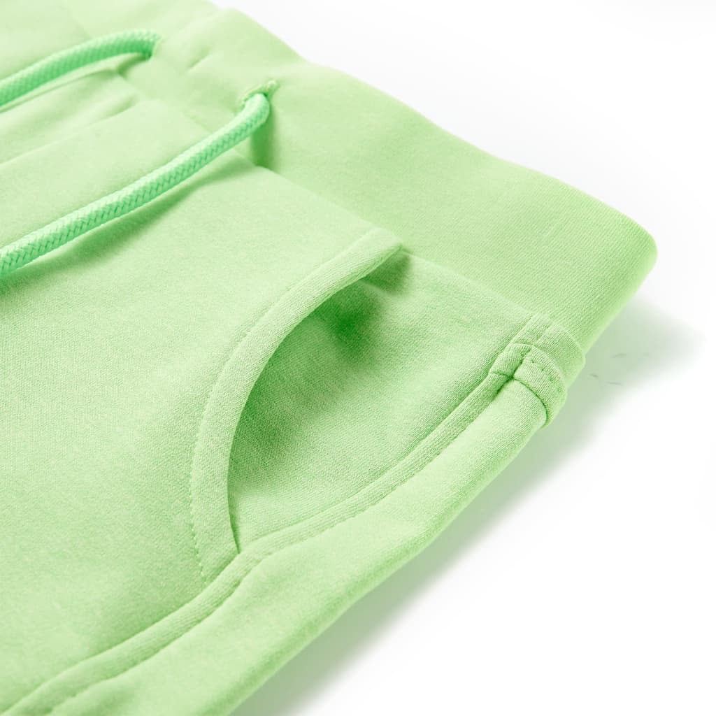 Kindershort 128 fluorescerend groen is nu te koop bij PeponiXL, paradijselijk wonen!