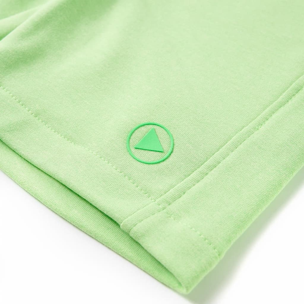 Kindershort 128 fluorescerend groen is nu te koop bij PeponiXL, paradijselijk wonen!