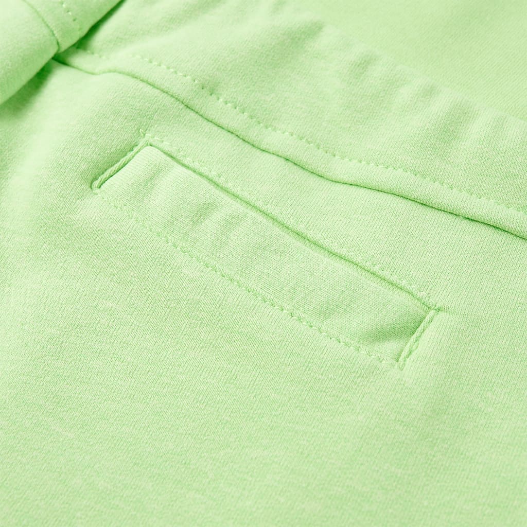 Kindershort 128 fluorescerend groen is nu te koop bij PeponiXL, paradijselijk wonen!