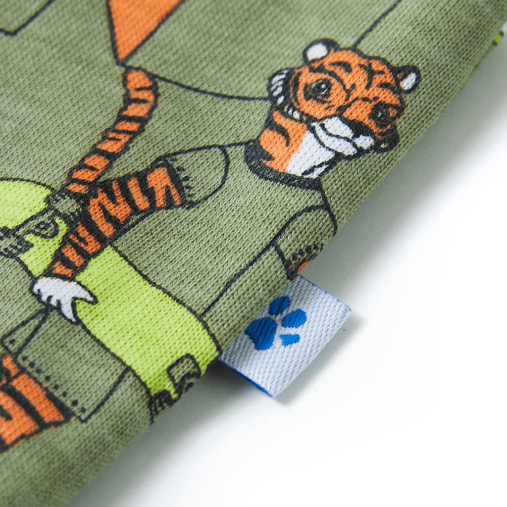 Kinderpyjama met korte mouwen 116 lichtkakikleurig is nu te koop bij PeponiXL, paradijselijk wonen!