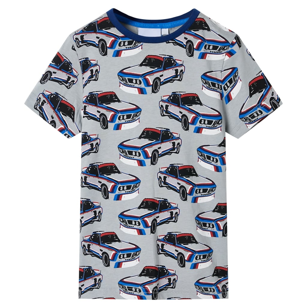 Kinderpyjama met korte mouwen 104 grijs is nu te koop bij PeponiXL, paradijselijk wonen!