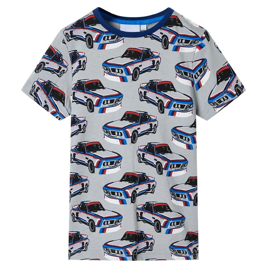 Kinderpyjama met korte mouwen 116 grijs is nu te koop bij PeponiXL, paradijselijk wonen!