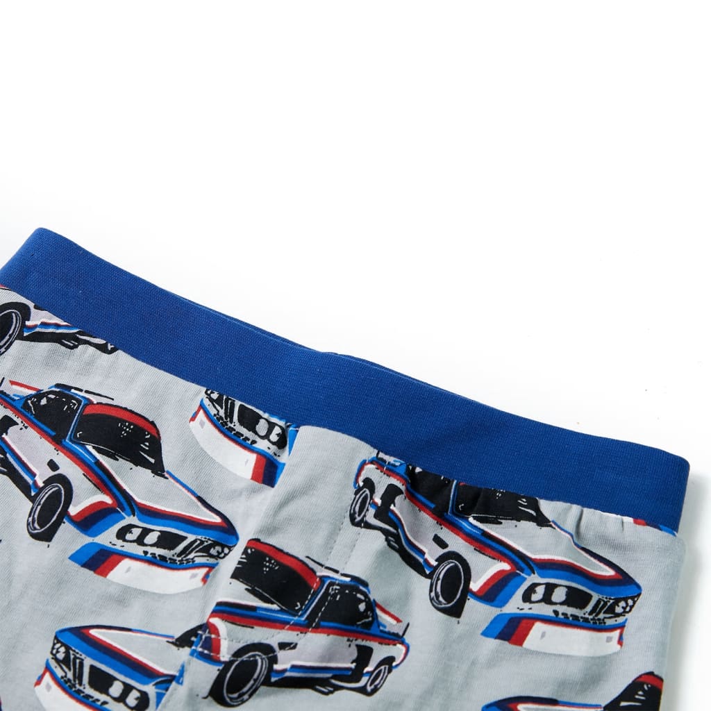 Kinderpyjama met korte mouwen 128 grijs is nu te koop bij PeponiXL, paradijselijk wonen!