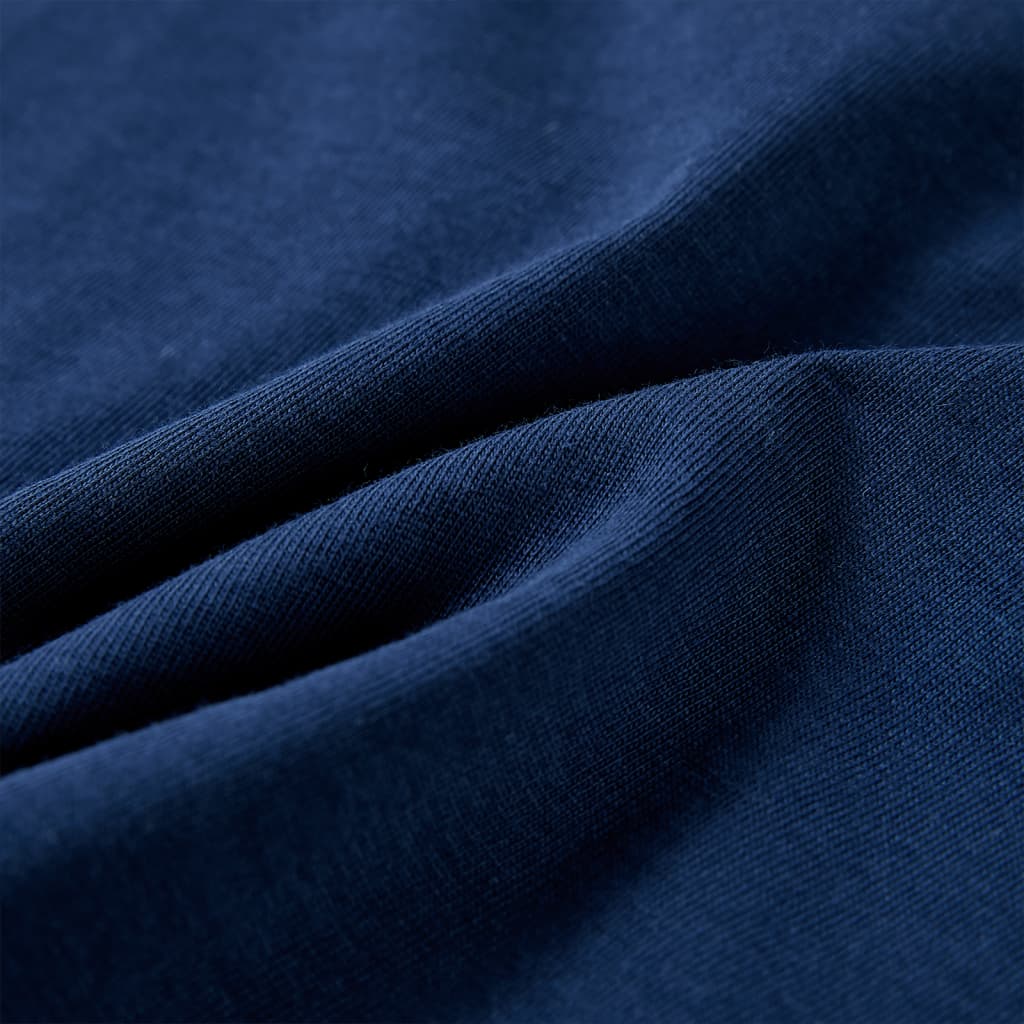 Kindershirt 104 blauw en marineblauw is nu te koop bij PeponiXL, paradijselijk wonen!