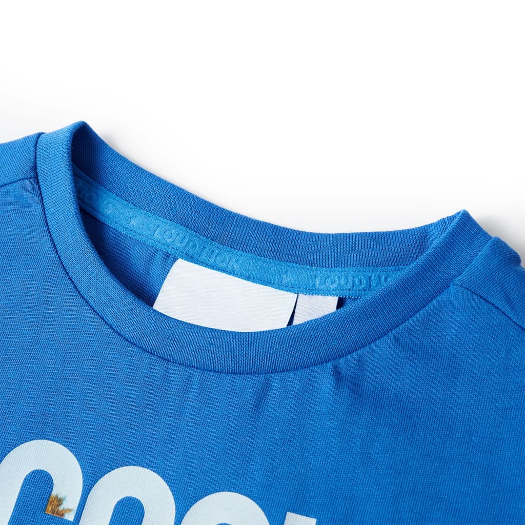 Kindershirt 104 blauw is nu te koop bij PeponiXL, paradijselijk wonen!
