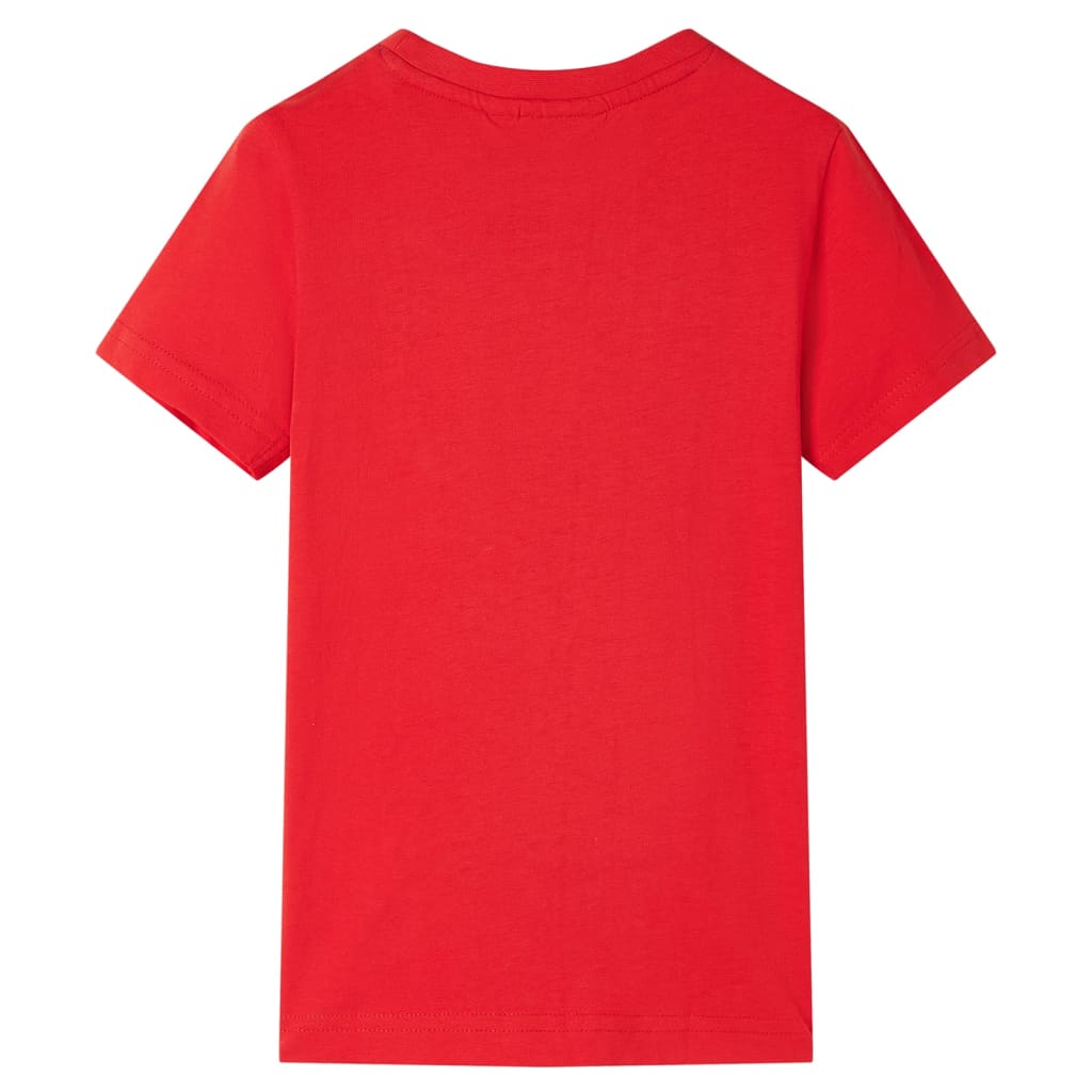 Kindershirt 140 rood is nu te koop bij PeponiXL, paradijselijk wonen!