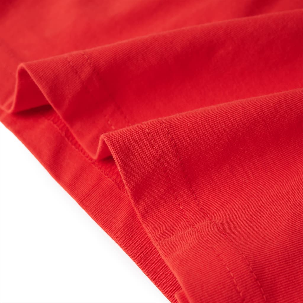 Kindershirt 140 rood is nu te koop bij PeponiXL, paradijselijk wonen!