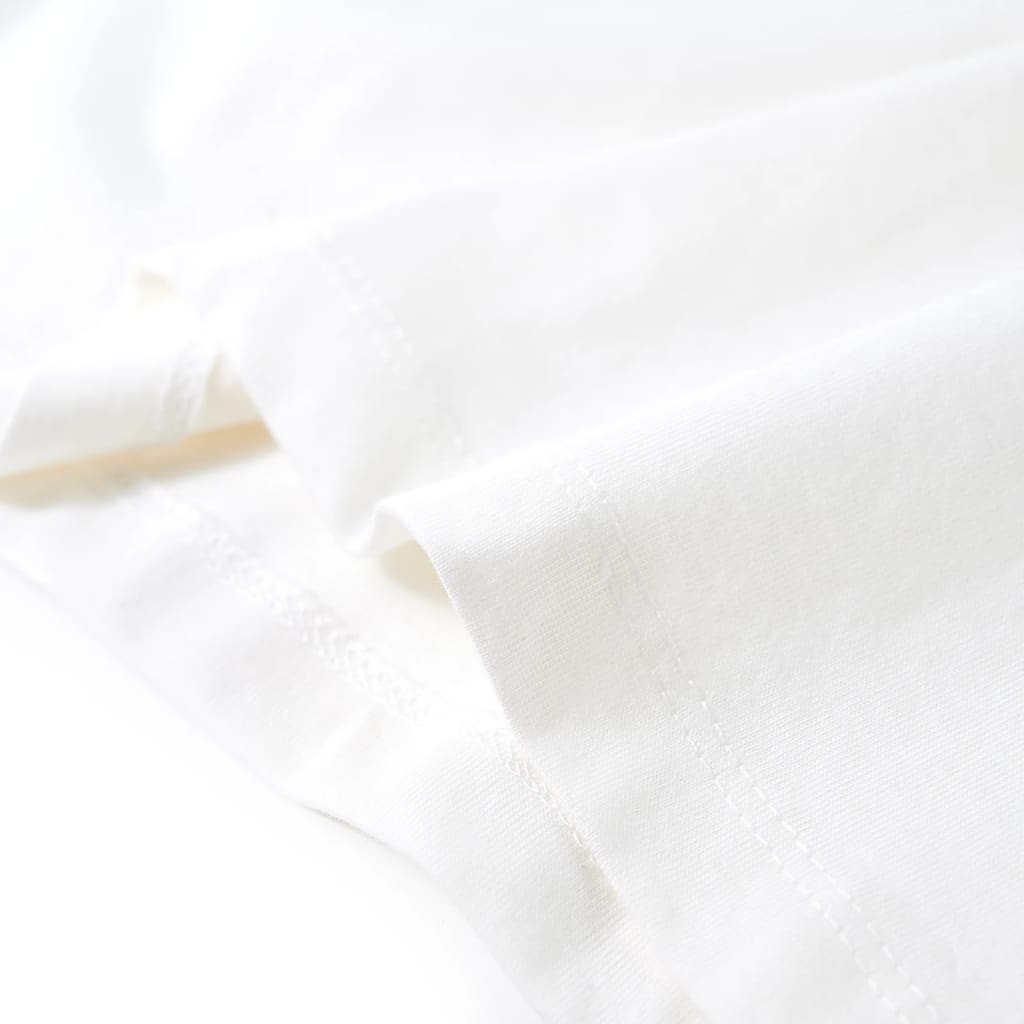 Kindershirt 104 ecru is nu te koop bij PeponiXL, paradijselijk wonen!