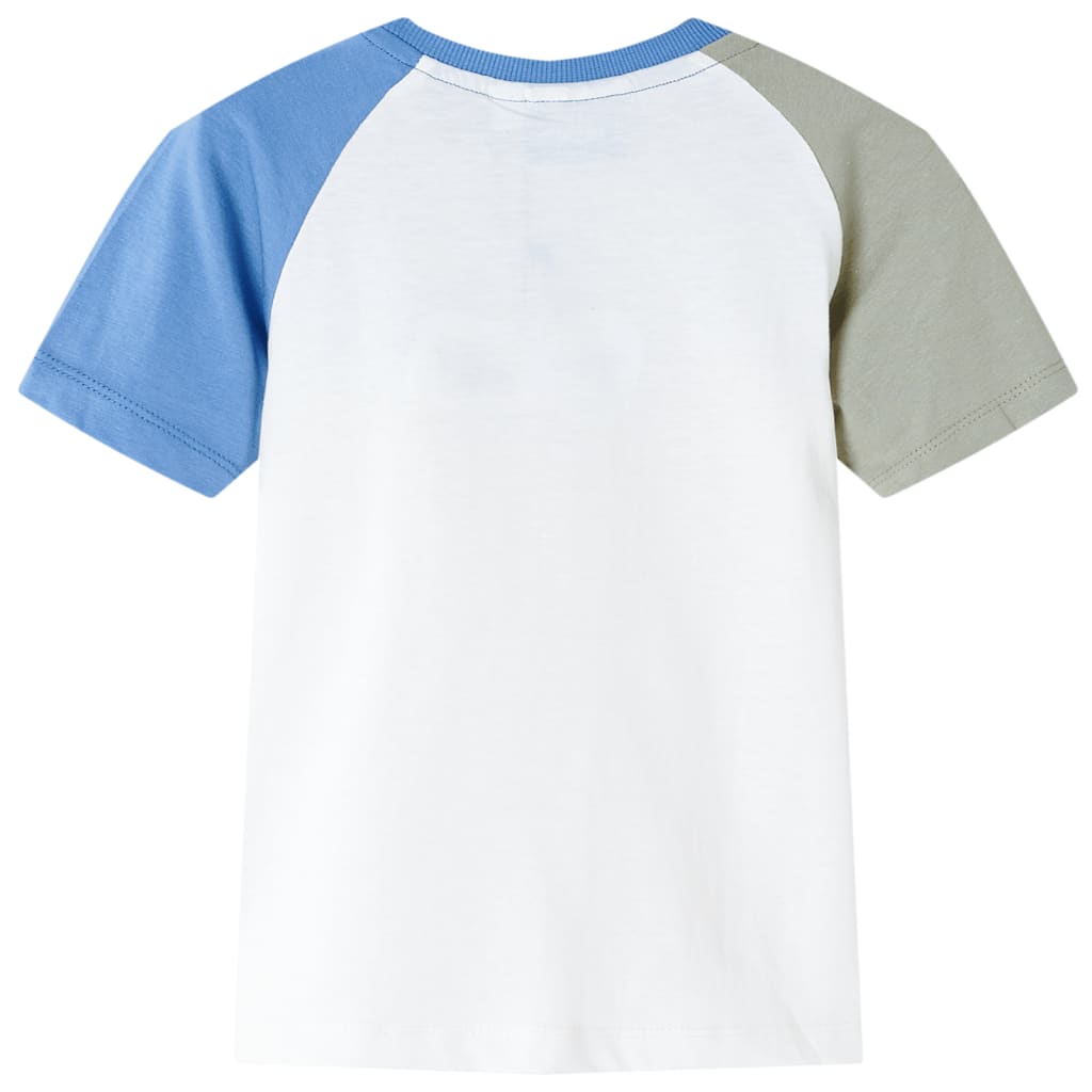 Kindershirt 116 ecru is nu te koop bij PeponiXL, paradijselijk wonen!