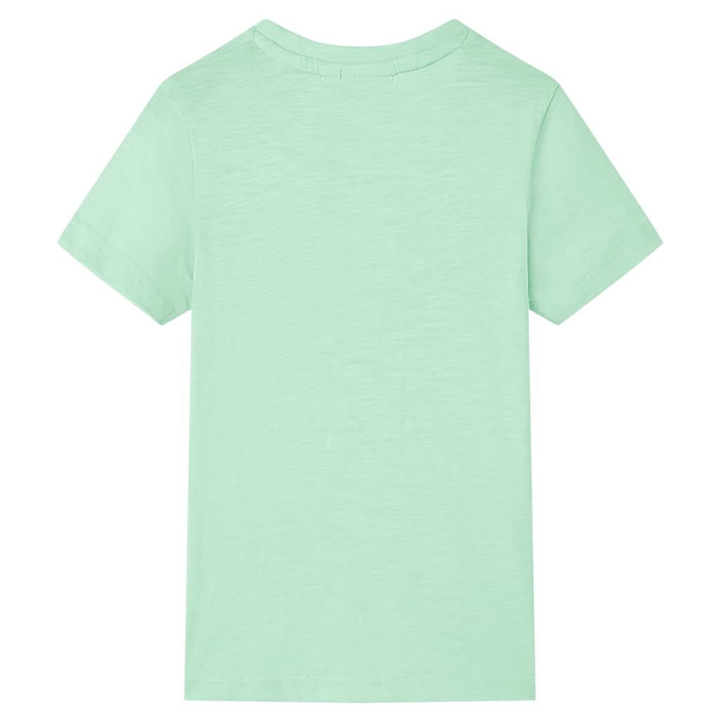 Kindershirt 140 lichtgroen is nu te koop bij PeponiXL, paradijselijk wonen!