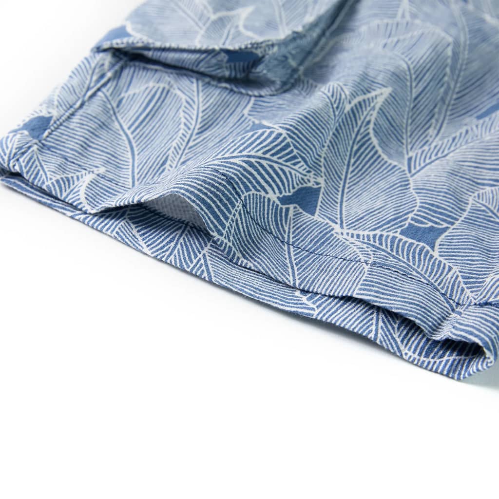 Kindershorts met trekkoord 116 donkerblauw is nu te koop bij PeponiXL, paradijselijk wonen!