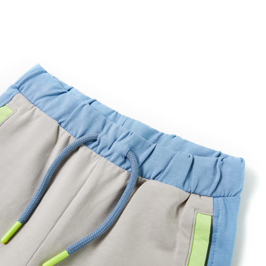 Kindershort met trekkoord 104 blauw is nu te koop bij PeponiXL, paradijselijk wonen!