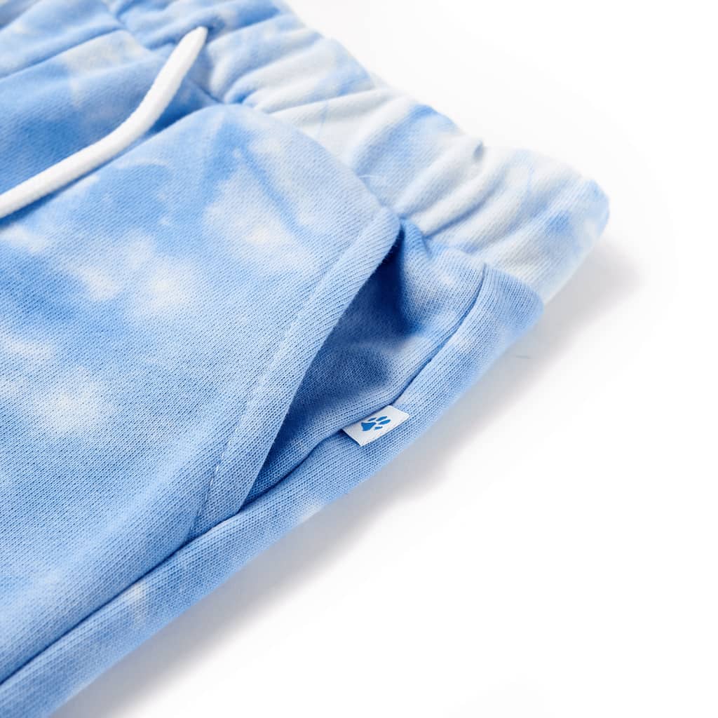 Kindershorts met trekkoord 116 zachtblauw is nu te koop bij PeponiXL, paradijselijk wonen!