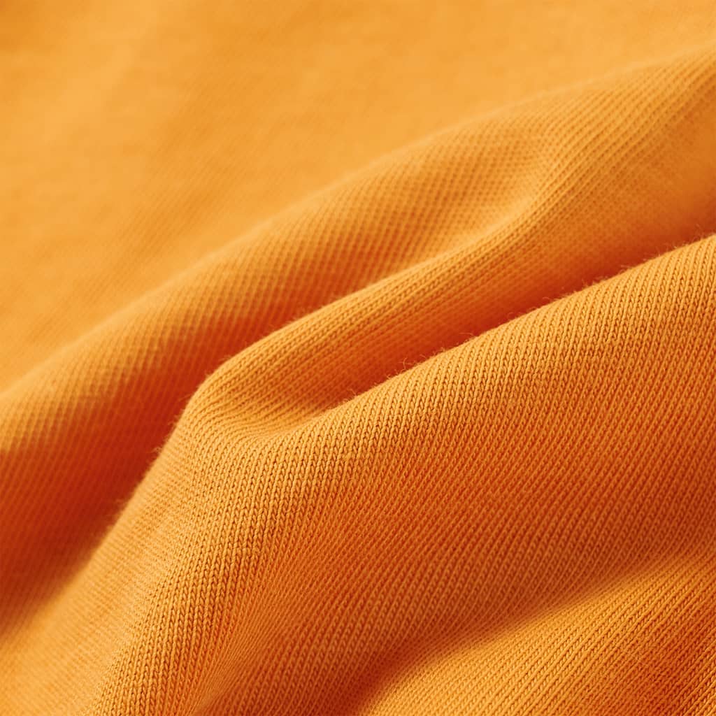 Kindershirt met lange mouwen 104 okerkleurig is nu te koop bij PeponiXL, paradijselijk wonen!